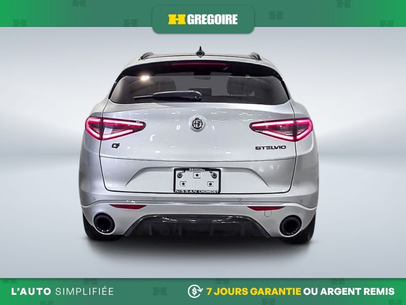 Alfa Romeo Stelvio 823103 | Ti Sport AWD AUTO A/C MAGS CUIR TOIT NAV CAM RECUL 2021 Argent Laval - photo #7
