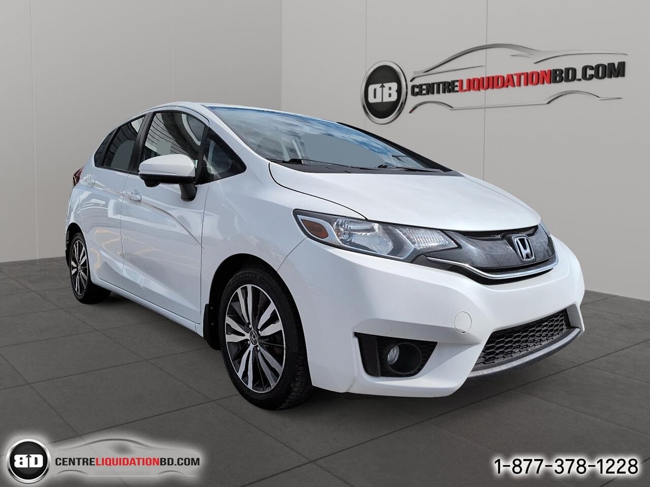2016 Honda Fit EX | BD0417 White Granby - photo #2