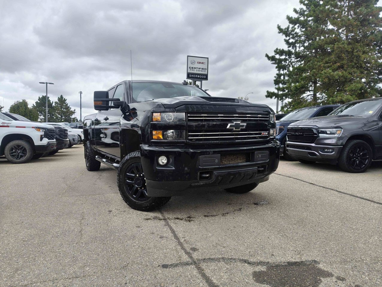 2019 Chevrolet Silverado 2500HD 4WD Crew Cab 153.7 LTZ Black Sherwood Park - photo #1
