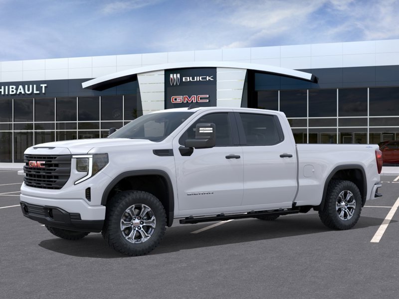 GMC Sierra 1500 Pro cabine multiplace 4RM 157 po 2026 BLANC SOMMET
