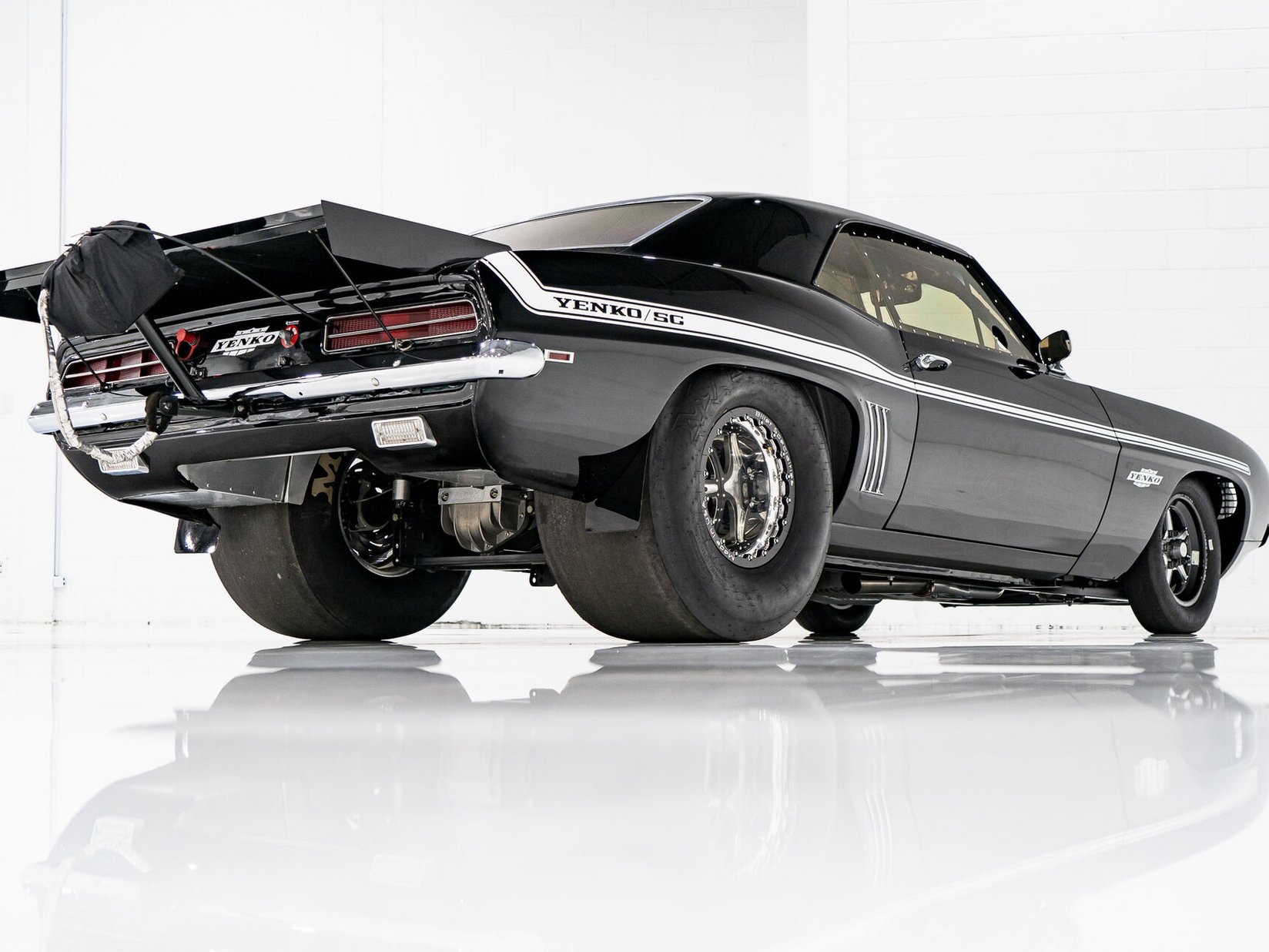 Chevrolet Camaro Drag car race ready **PRIX EN USD** 1969 Noir Montréal - photo #1