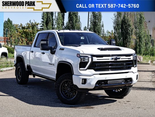 2024 Chevrolet Silverado 2500HD LTZ Plus 6.6L Diesel Z71 Sport Edition| 3in Lift Kit White