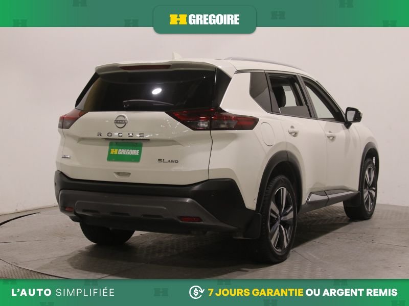 Nissan Rogue 823492 | SL AWD AUTO A/C CUIR TOIT MAGS CAM RECUL BLEUTOOTH 2023 Blanc Laval - photo #8