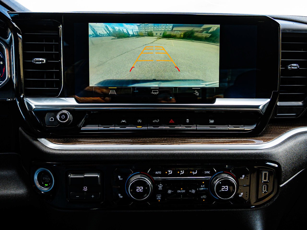 2024 Chevrolet Silverado 1500 4WD Crew Cab 147 RST Black Sherwood Park - photo #26