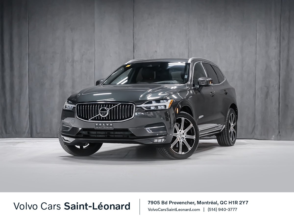 Volvo XC60 T6 INSCRIPTION CLIMATE VISION CONVENIENCE 2018 Gris Montréal - photo #0