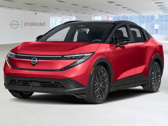 Nissan LEAF PLATINUM+ TA 2027 Rouge Coulis Metallise/Noir