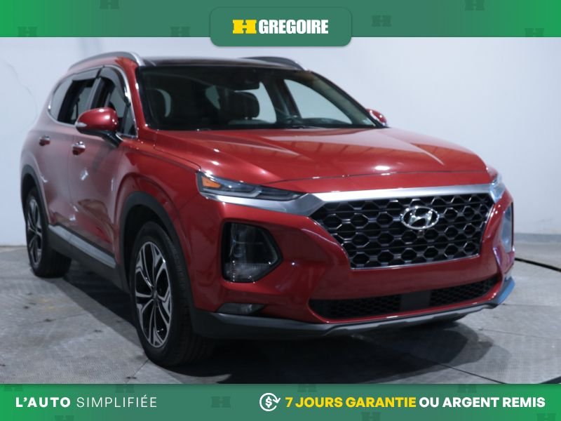 2019 Hyundai Santa Fe Red Blainville - photo #0