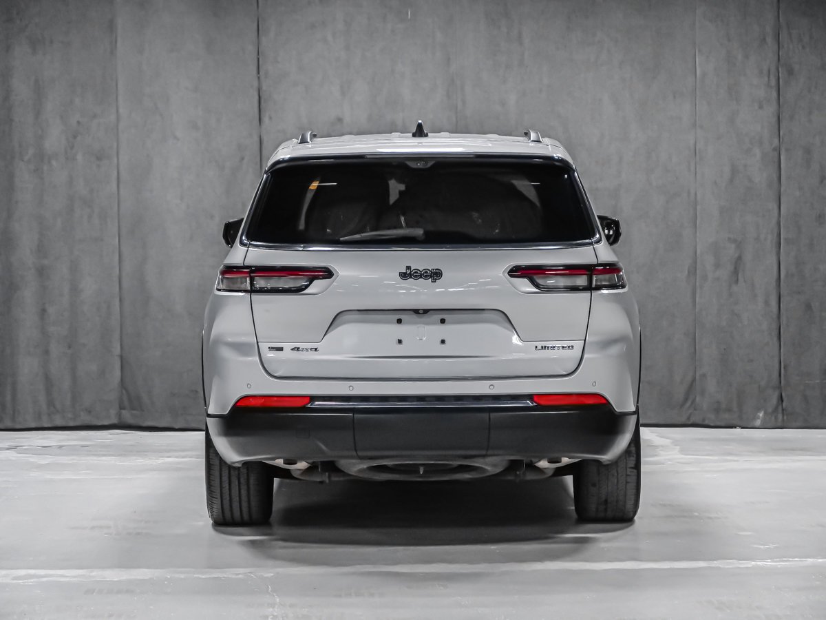 2021 Jeep Grand Cherokee L LIMITED NAV TOIT PANO SIÈGES VENTILÉS ATTELAGE Silver Montreal - photo #4