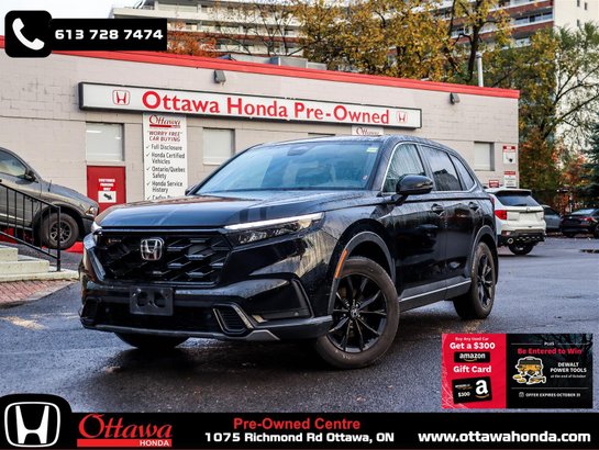 Honda CR-V hybride EX-L 2024 Black