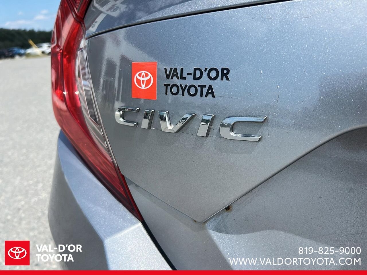 Honda Civic Berline EX-T 4 portes CVT 2016 Argent Val-d'Or - photo #6