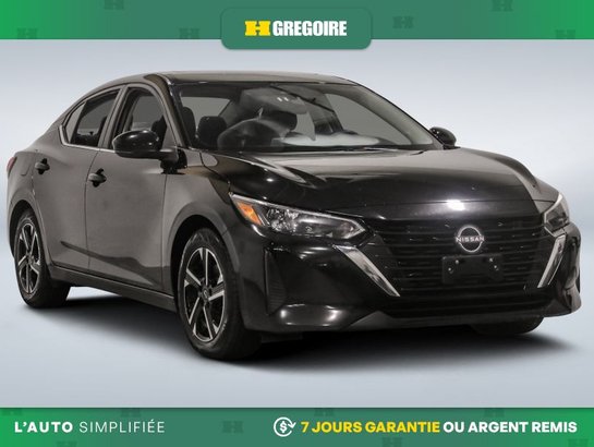 Nissan Sentra SV AUTO A/C TOIT MAGS GR ELECT CAM RECUL BLEUTOOTH 2024 Noir
