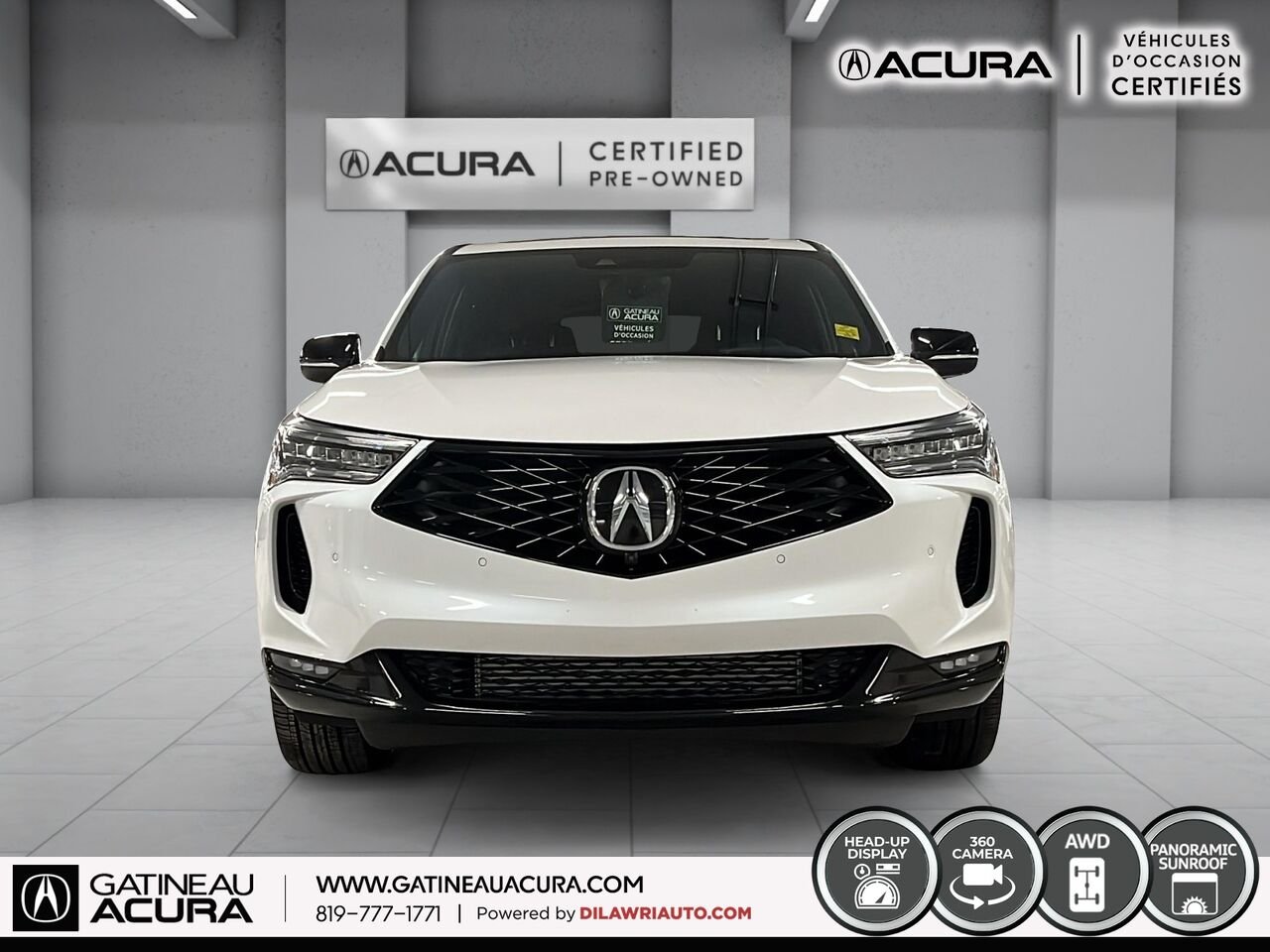 Acura RDX A-Spec Platinum Élite SH-AWD 2025 Blanc Gatineau - photo #12