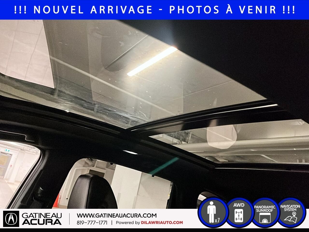 2022 Acura MDX A-Spec SH-AWD Black Gatineau - photo #9