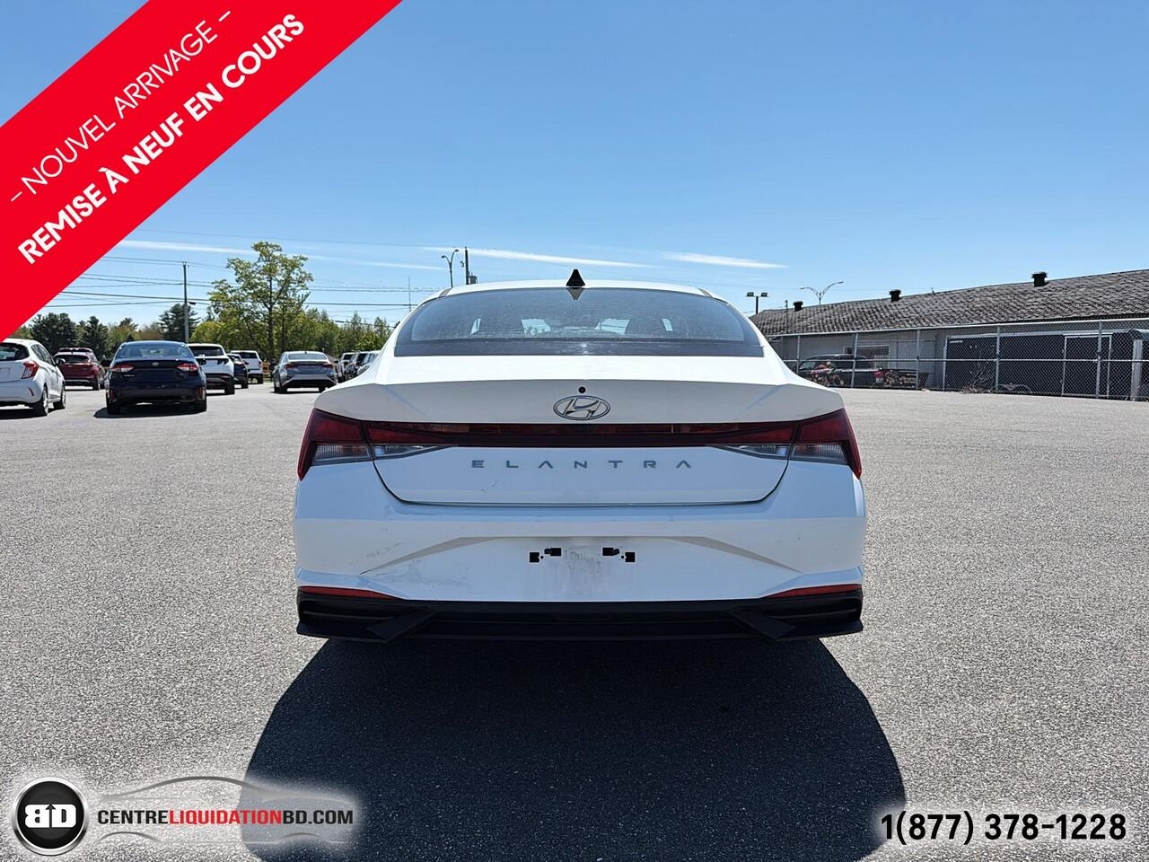 2023 Hyundai Elantra Preferred | BD0278 White Granby - photo #8