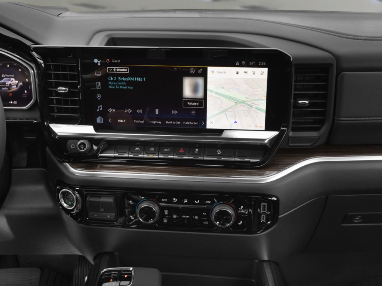 CHEVROLET Silverado 1500 LT Trail Boss cabine multiplace 4RM 157 po 2026 Noir Amos - photo #6
