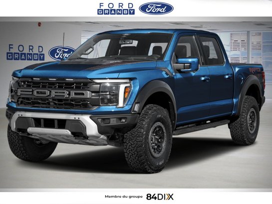 Ford F-150 Raptor SuperCrew 4RM caisse de 5,5 pi 2026 Bleu antimatière métallisé