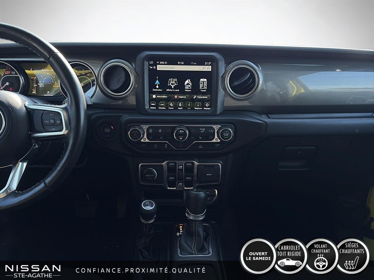 2023 Jeep Wrangler Sahara | V6 | 4X4 | 4 PORTES | Yellow Saint-Jérôme - photo #11