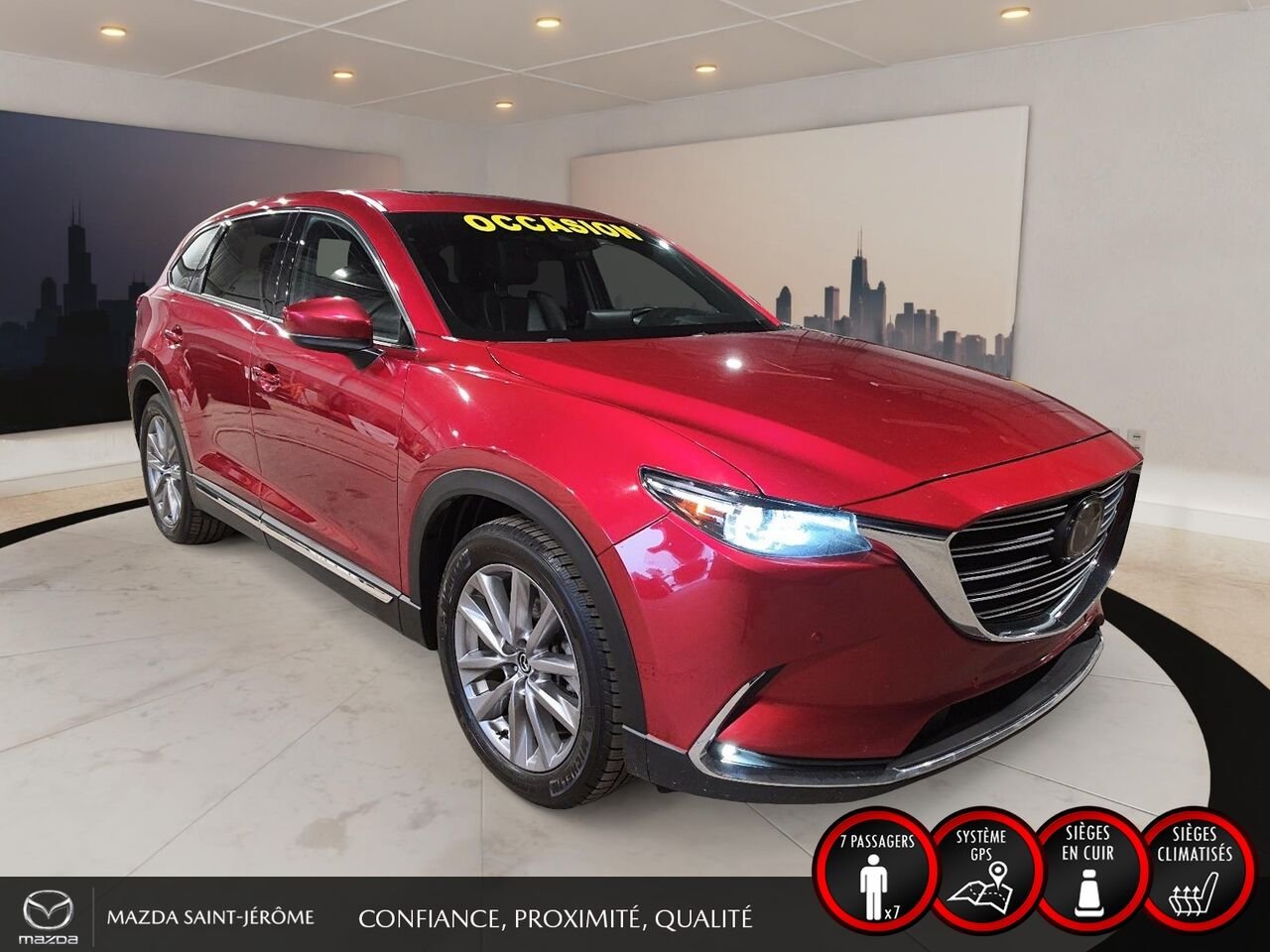 2020 Mazda CX-9 Red Saint-Jérôme - photo #3