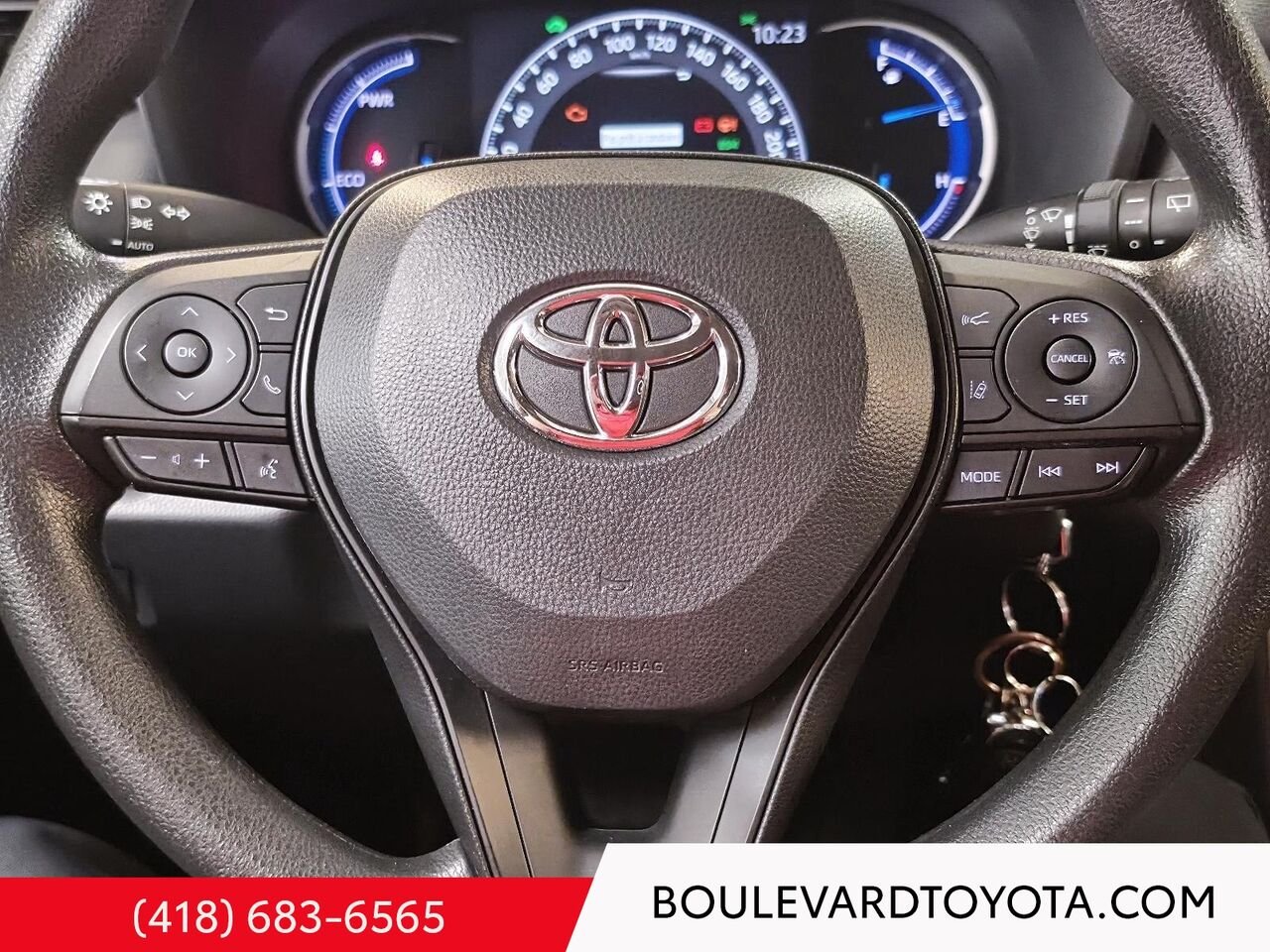 2023 Toyota RAV4 100496A-52 | HYBRIDE, LE, AWD Silver Québec - photo #10