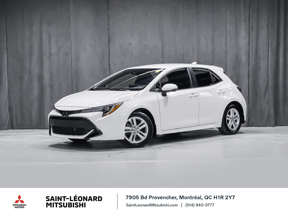 2022 Toyota Corolla Hatchback White Montreal - photo #0