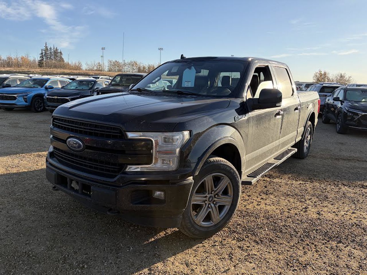 2018 Ford F-150 LARIAT 4WD SuperCrew 6.5' Box Black Sherwood Park - photo #2