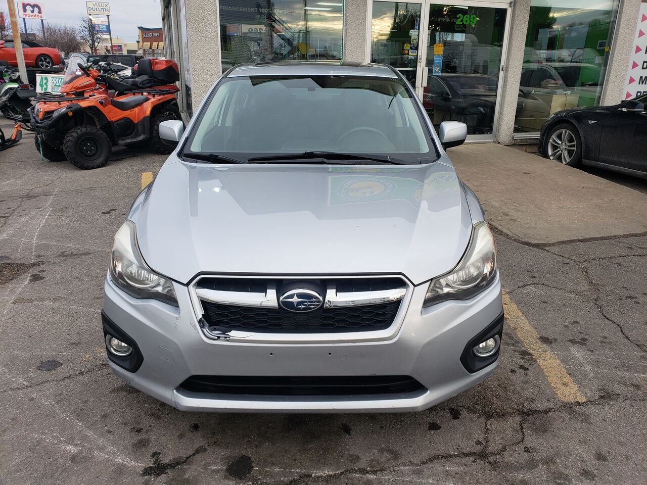 2014 Subaru Impreza Sedan Grey  - photo #1