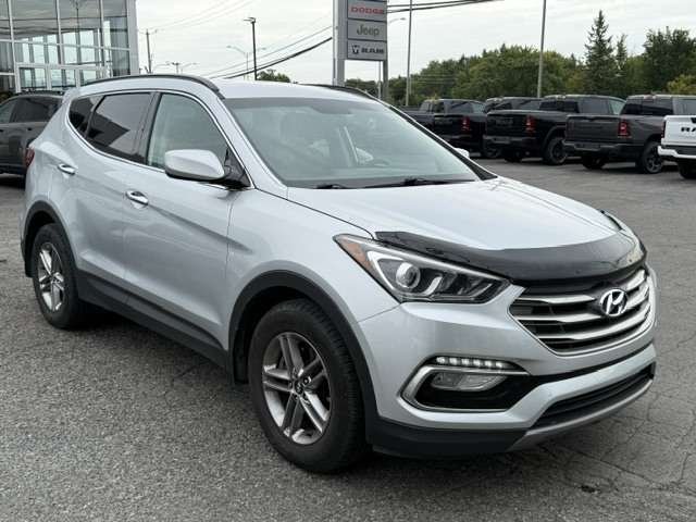 2018 Hyundai SANTA FE PREMIUM 2.4L, AWD, MAGS, BAS KILOMETRAGE Silver
