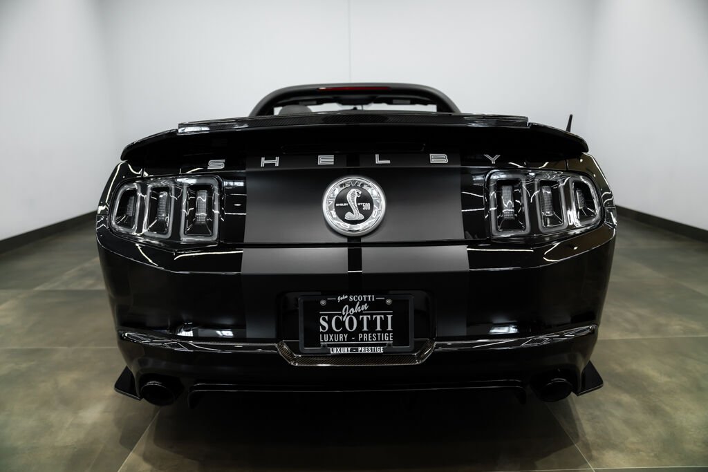 Ford Mustang 2dr Conv Shelby GT500 | Exhaust upgrade 2010 Noir Kirkland - photo #7