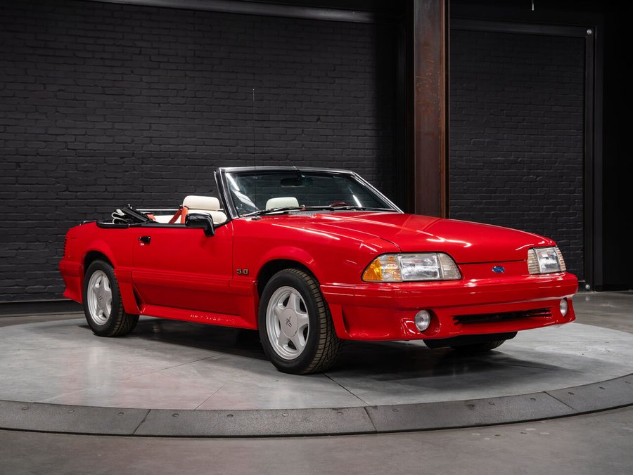1992 Ford Mustang GT | New Leather Interior | New Soft Top | Front End PPF | Low KMs Red