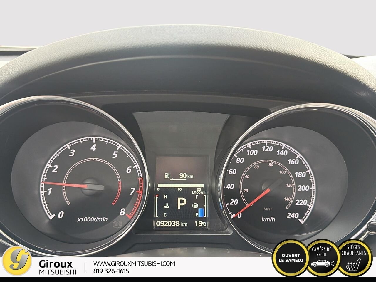 2021 Mitsubishi RVR White Sainte-Agathe-des-Monts - photo #14