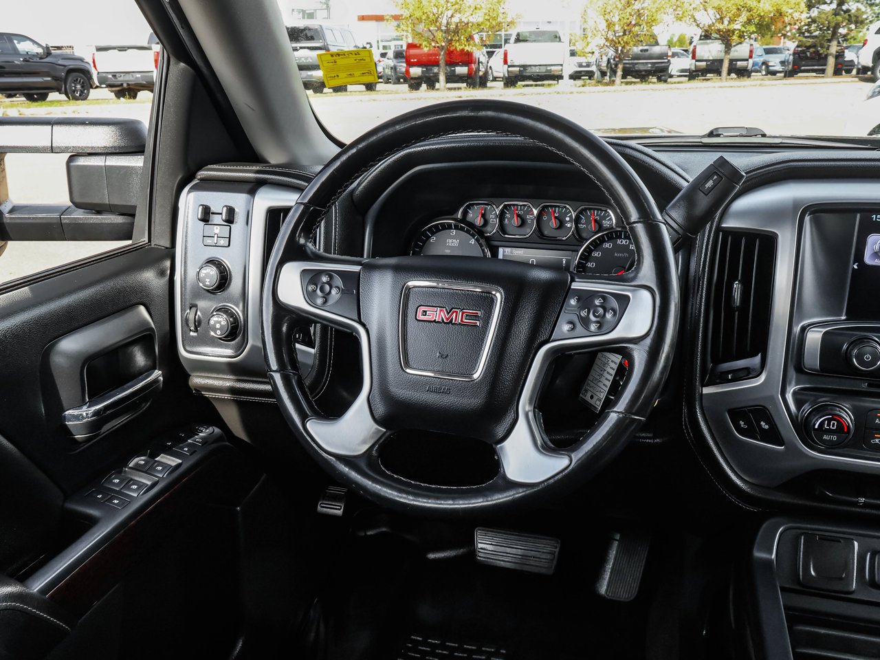 2017 GMC Sierra 1500 4WD Crew Cab 143.5 SLE Black Sherwood Park - photo #17