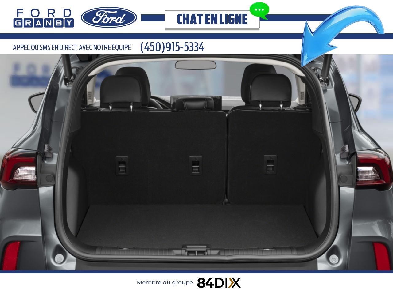 2026 Ford Escape Vapor Blue Metallic Granby - photo #5