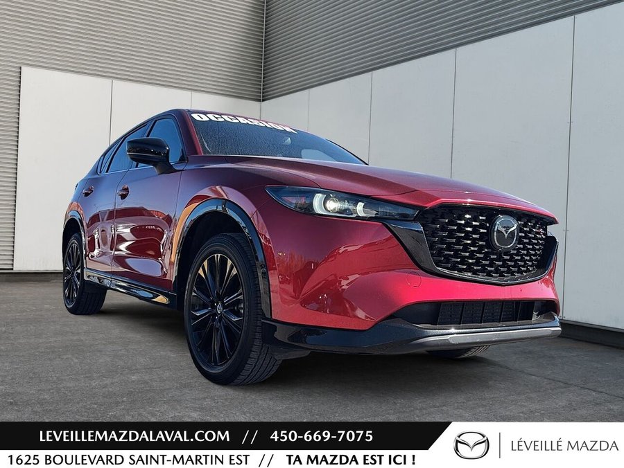 Mazda CX-5 Sport avec moteur turbo TI 2023 Rouge