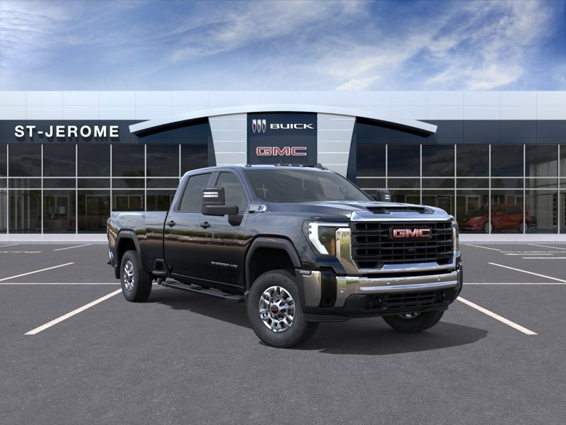 2026 GMC Sierra 2500HD K2500 HD SIERRA CREW CAB PRO L/BOX (1SA) ONYX BLACK Mont-Laurier - photo #0