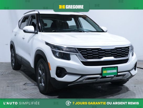 2023 Kia Seltos LX AUTO AC GR ELEC MAGS CAM RECULE BLUETOOTH White