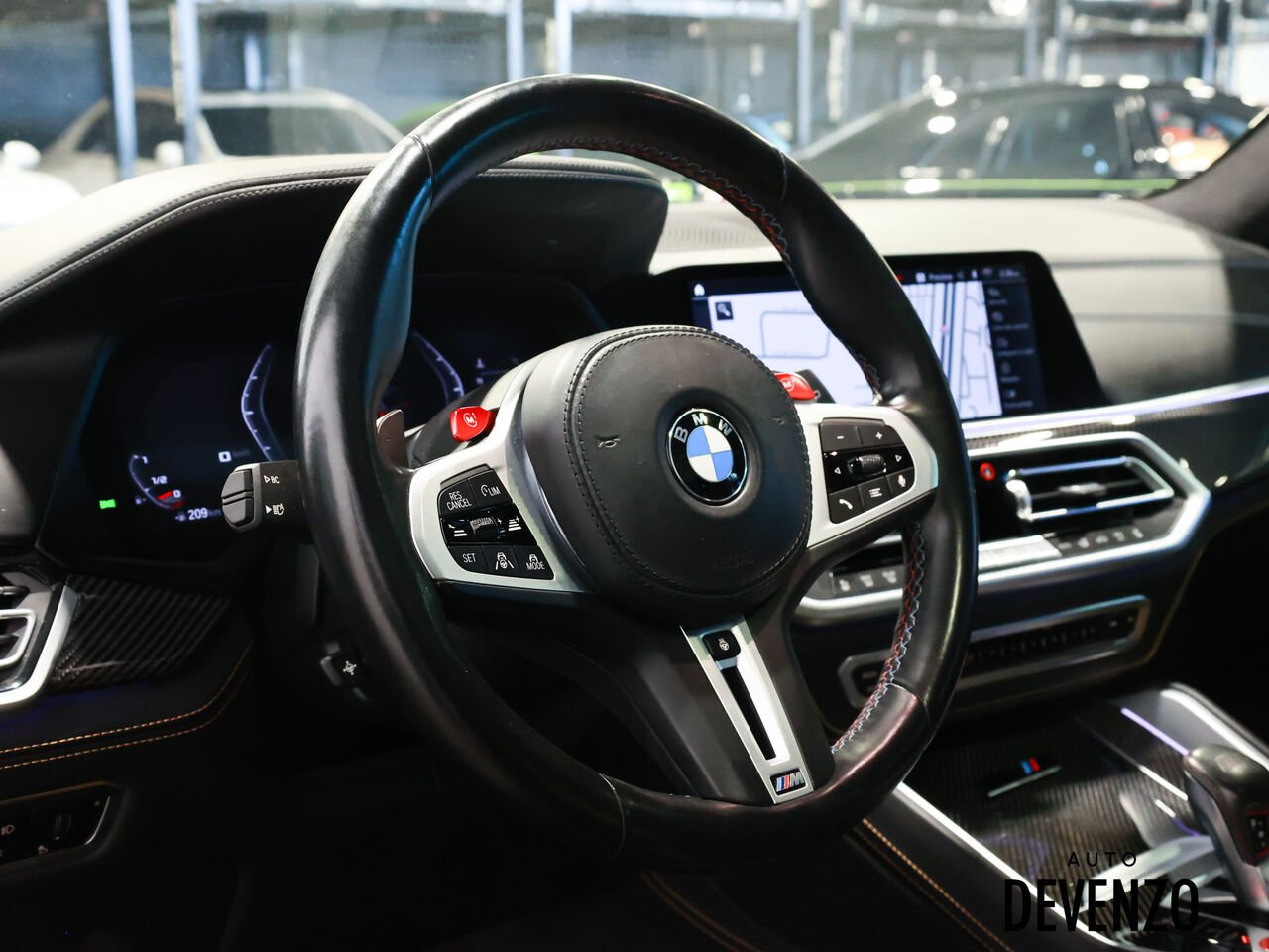 BMW X5 M 2022 Blanc Saint-Eustache - photo #14