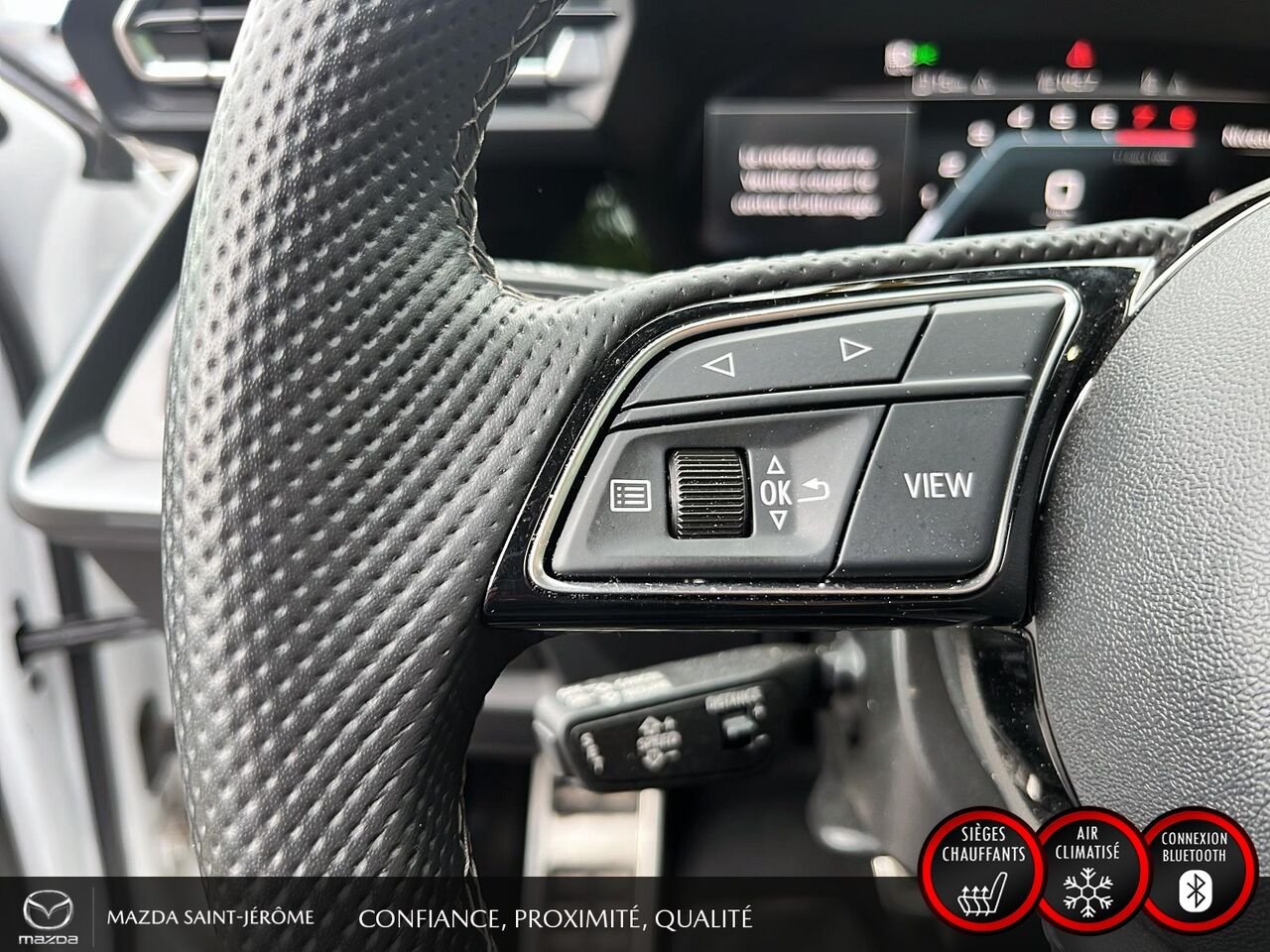 2025 Audi A3 berline White Ste-Agathe des Monts - photo #13