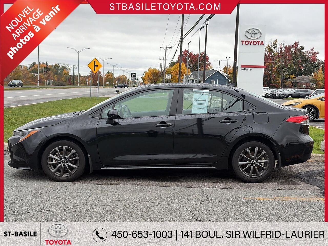 TOYOTA COROLLA 2024 Noir Saint-Basile-le-Grand - photo #2