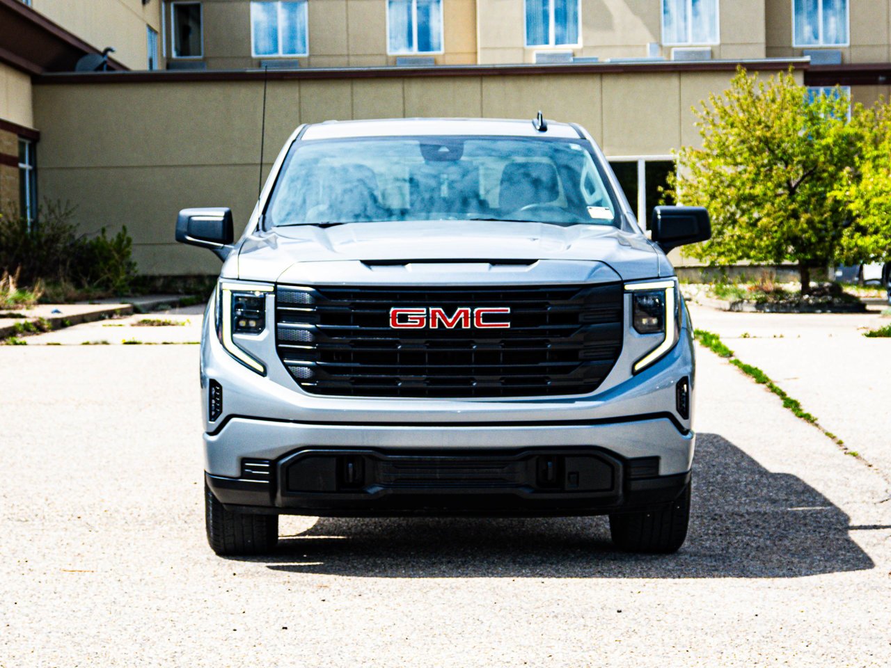 2024 GMC Sierra 1500 4WD Crew Cab 147 Pro Grey Sherwood Park - photo #2