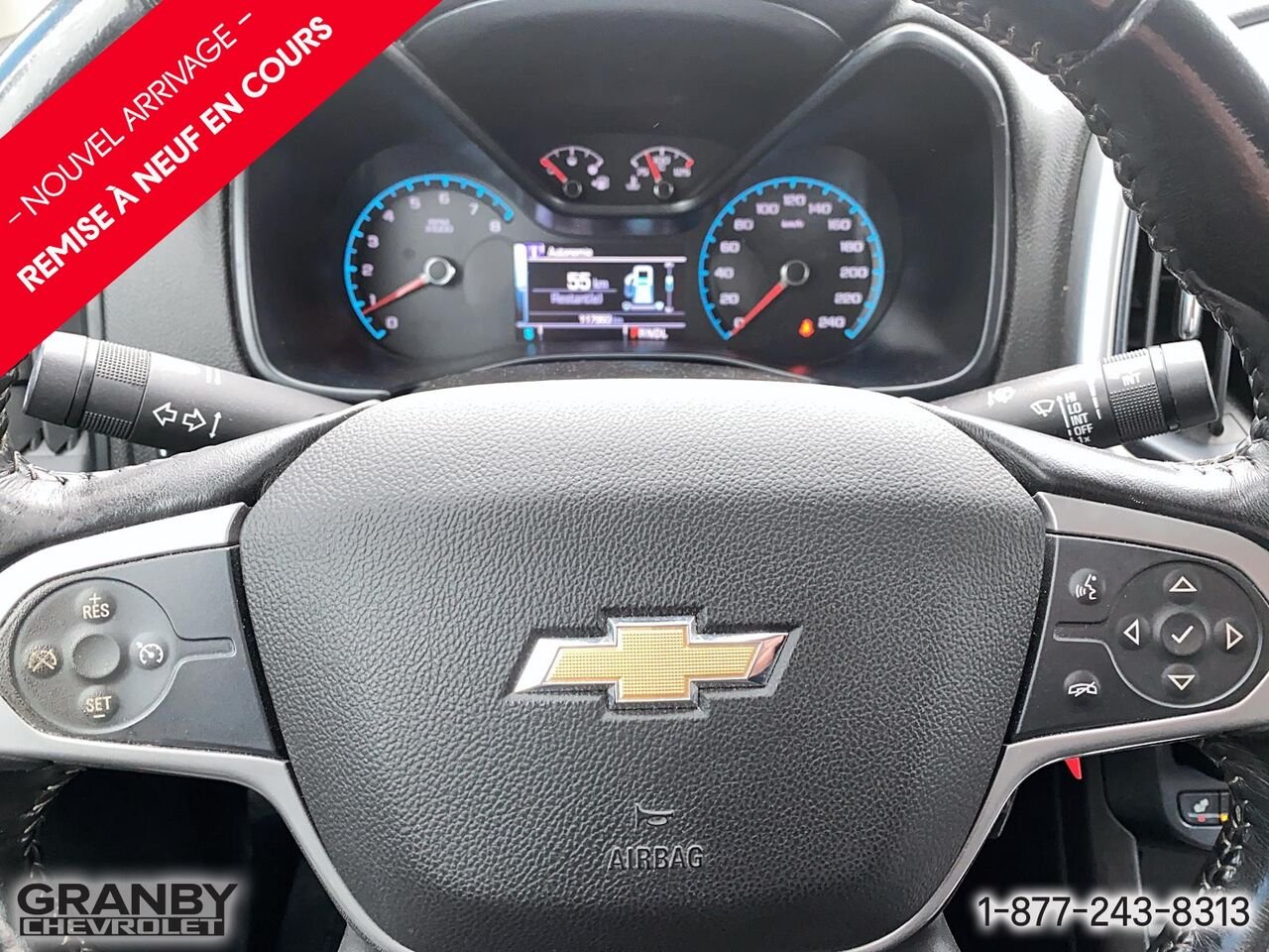 Chevrolet Colorado LT cabine multiplace 140,5 po 4RM | 26-0815B 2018 Gris Granby - photo #10