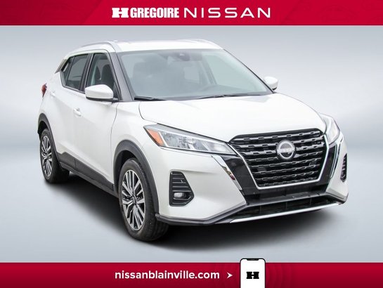 2024 Nissan Kicks SV BAS KM CARPLAY A PARTIR DE 2.99% White