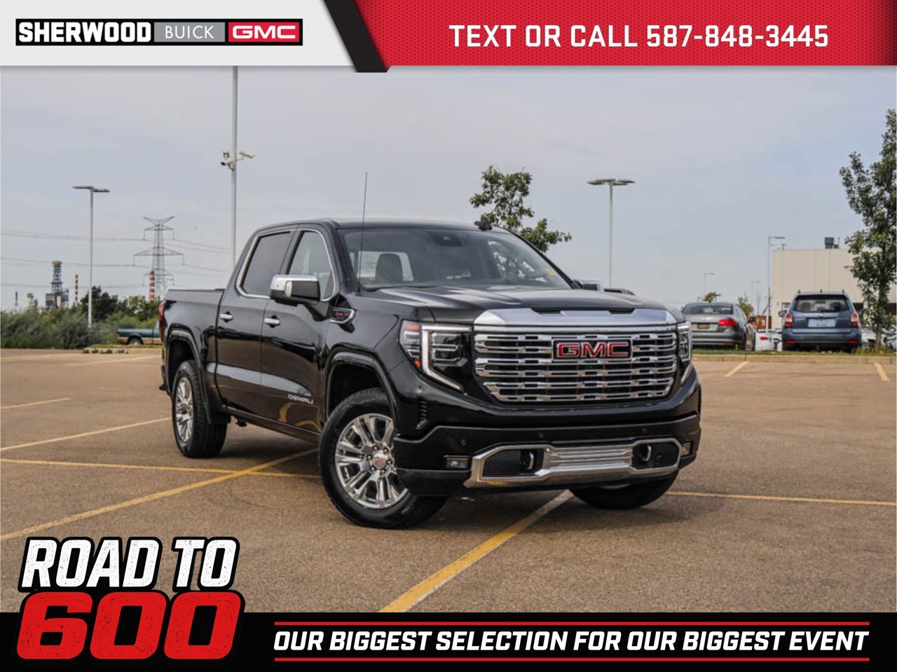 2024 GMC Sierra 1500 4WD Crew Cab 147 Denali Black Sherwood Park - photo #0