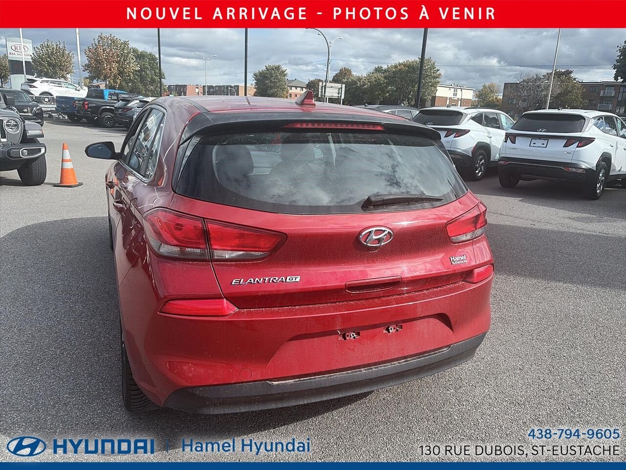 2019 Hyundai Elantra GT Red Saint-Eustache - photo #4