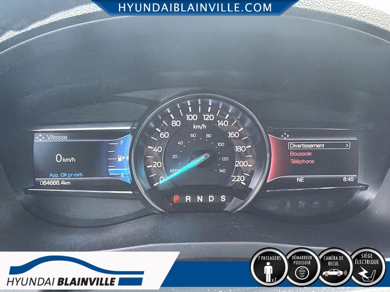 Ford Explorer 2018 Blanc Blainville - photo #11