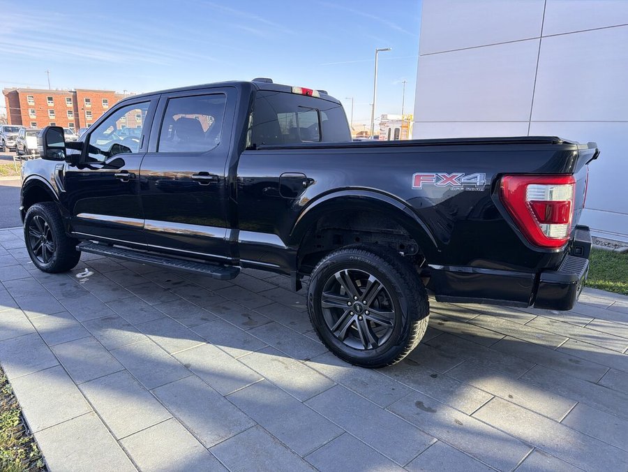 2022 Ford F-150 LARIAT 5.0L ** 502A ** SPORT ** TOIT PANO ** FX4 20P ** PRO POWER 2KW ** B&O ** 6,5 pi Black