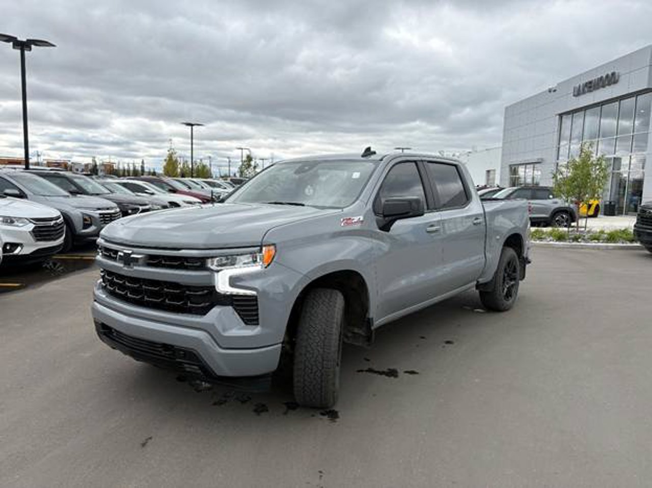 2025 Chevrolet Silverado 1500 4WD Crew Cab 147 RST Grey Sherwood Park - photo #4