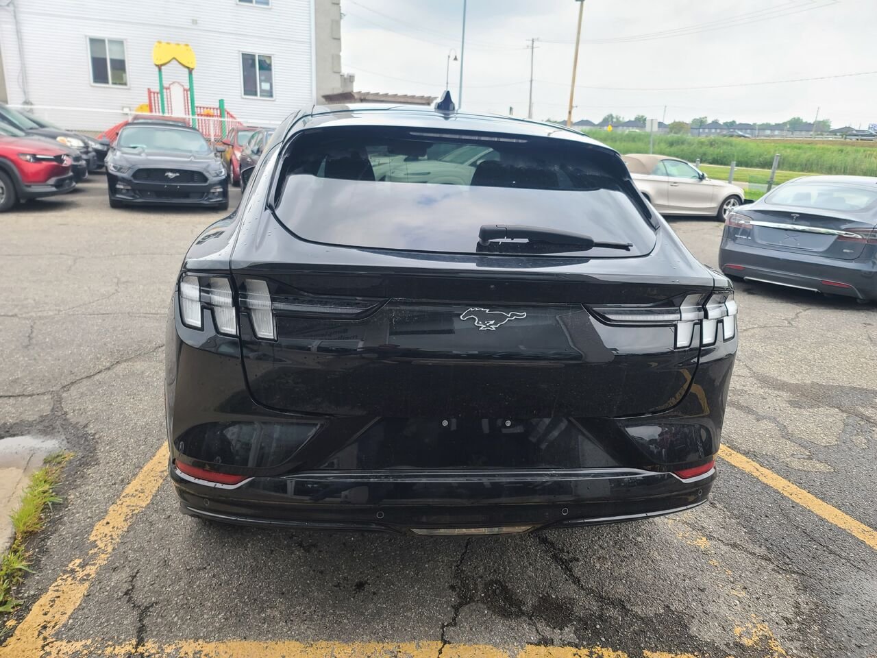 Ford Mustang Mach-E 2021 Noir Longueuil, - photo #3