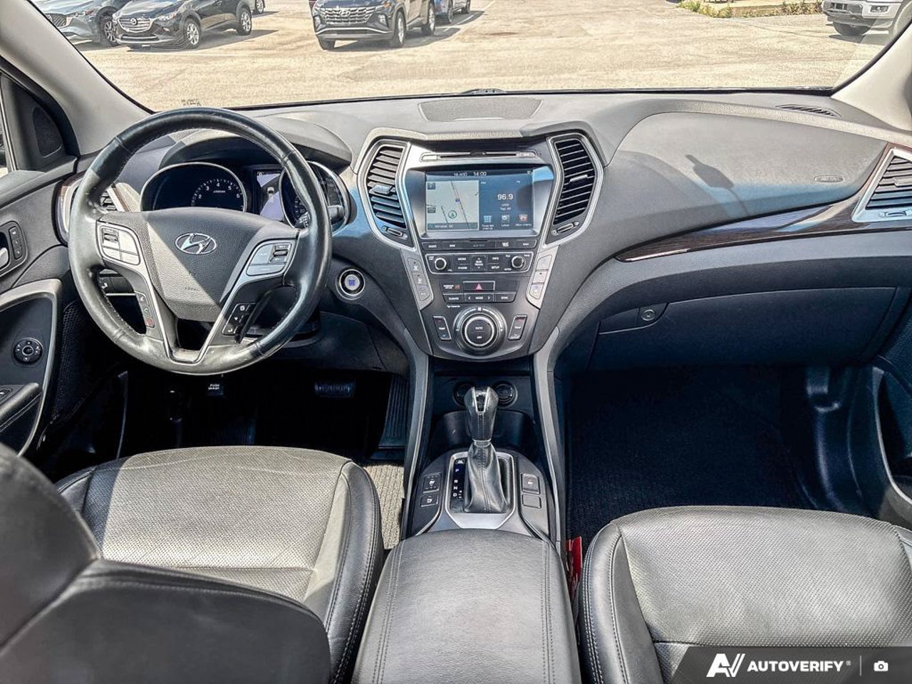 2017 Hyundai Santa Fe XL KM8SNDHF6HU238235 Black Mirabel - photo #26