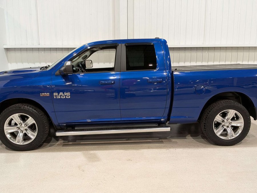 2017 Ram 1500 4WD Quad Cab 140.5" Sport Blue