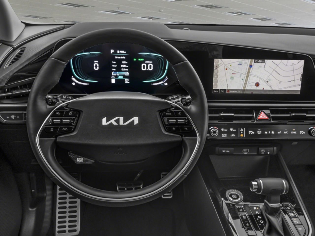 Kia Niro 2026 Vert paysage urbain Nantes - photo #3
